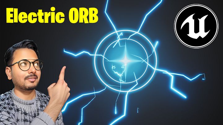 Electric ORB in Unreal Engine 5.4 Niagara product image (1)