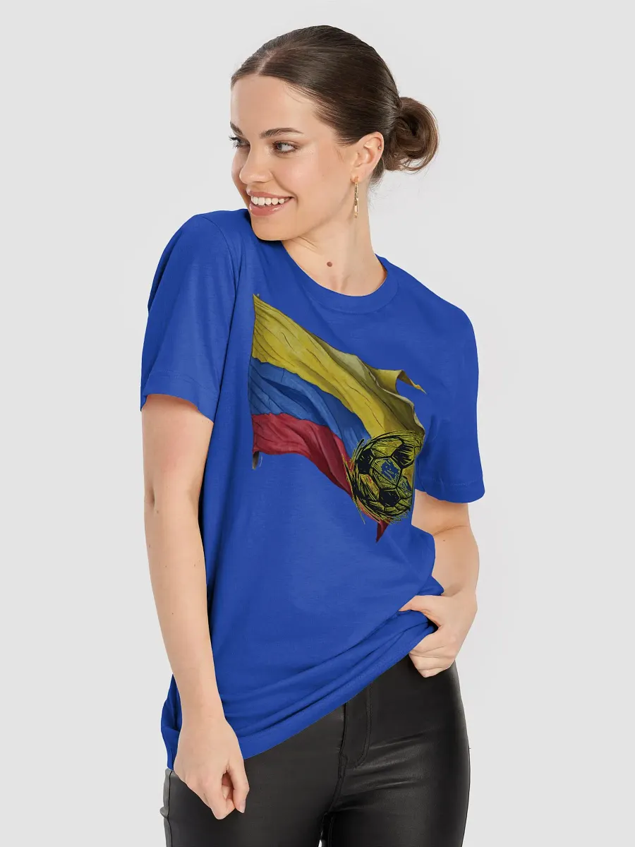 Colombian Flag Soccer Ball T-Shirt product image (58)