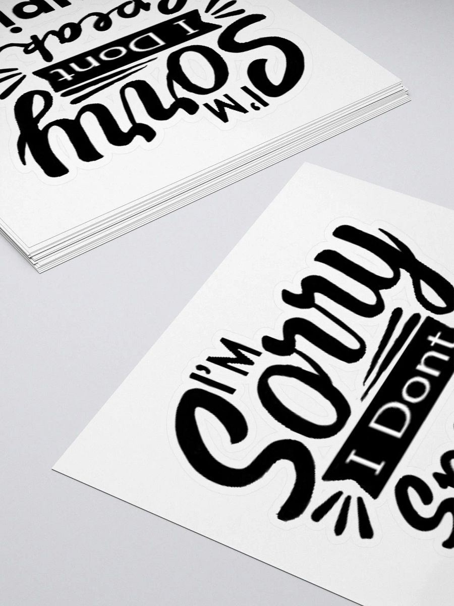 sorry dont speak stupid sticker product image (11)