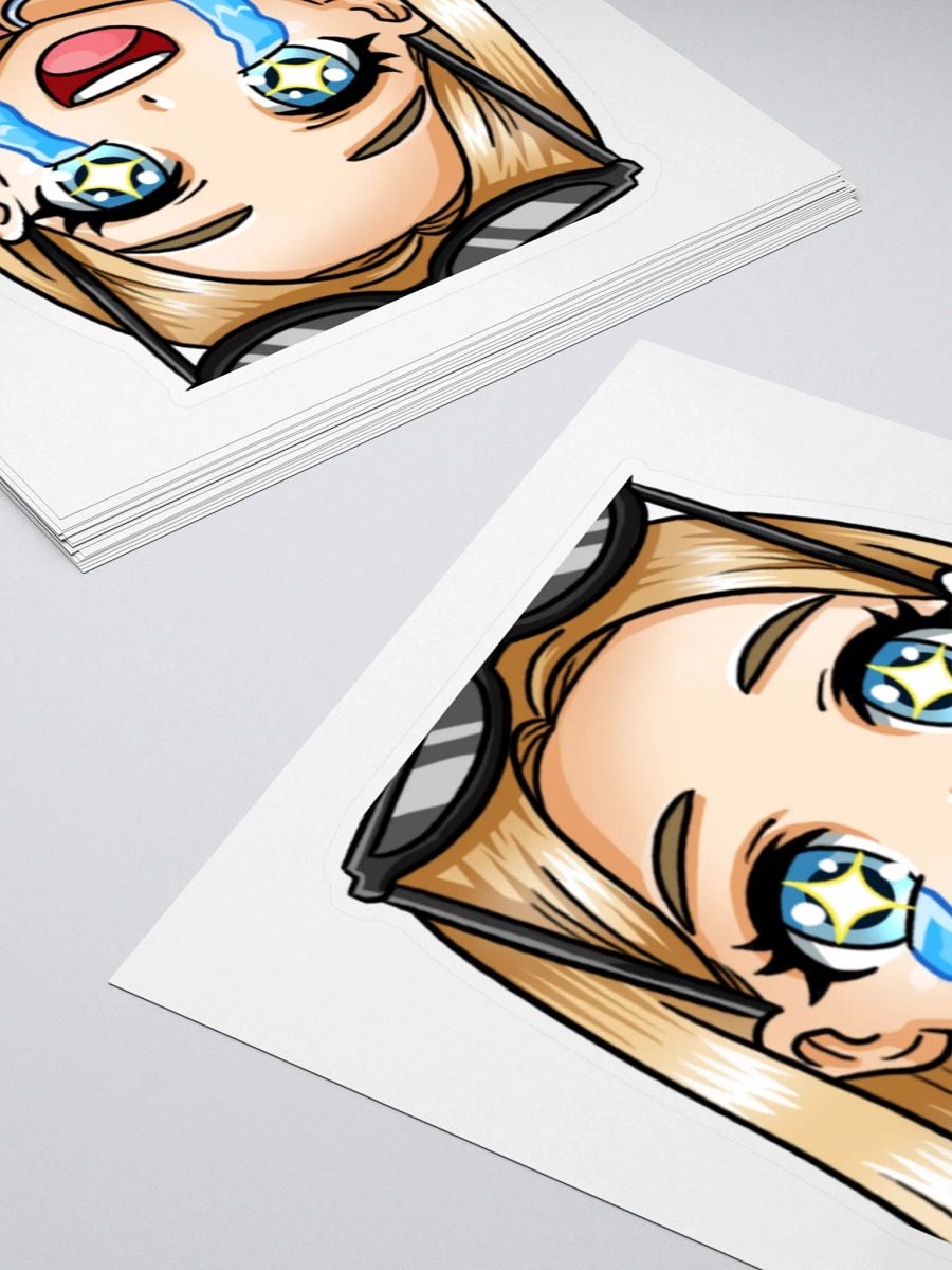 Fleur Happy Emote Sticker product image (4)