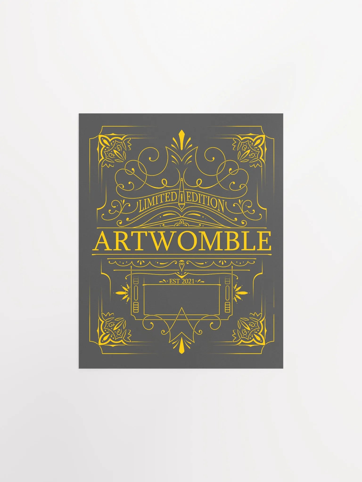 Artwomble Poster - Grey product image (2)