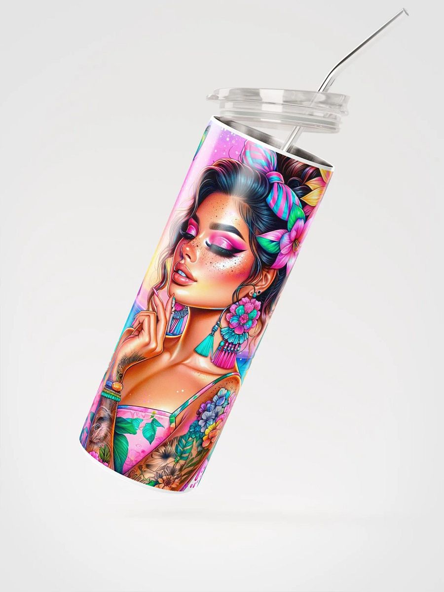 It's Not Alcohol - Tropical Colors Summer Vibes Stainless Steel Tumbler product image (5)