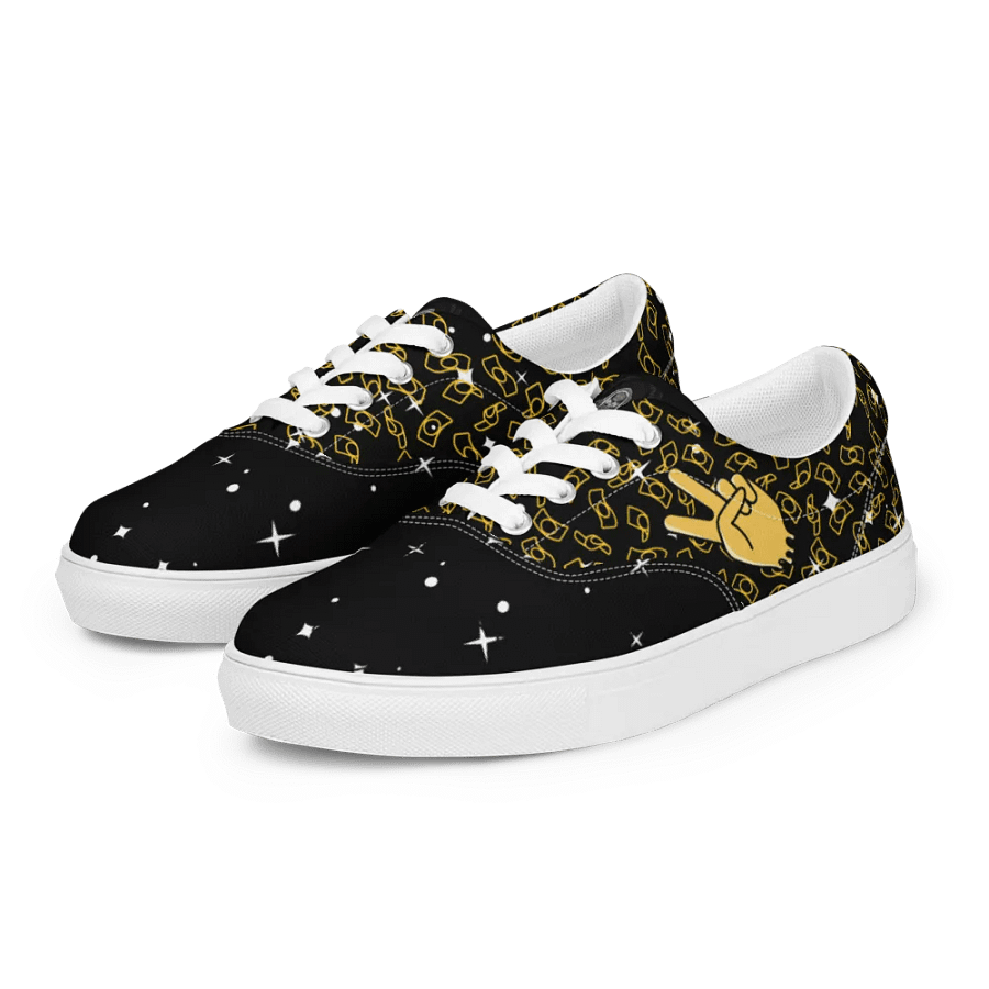 Sick Six Peace Sign Canvas Shoes product image (8)