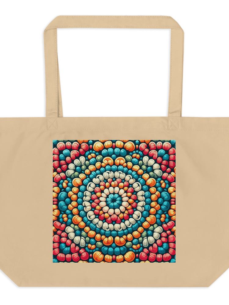 Orange Kaleidoscope Tote product image (2)
