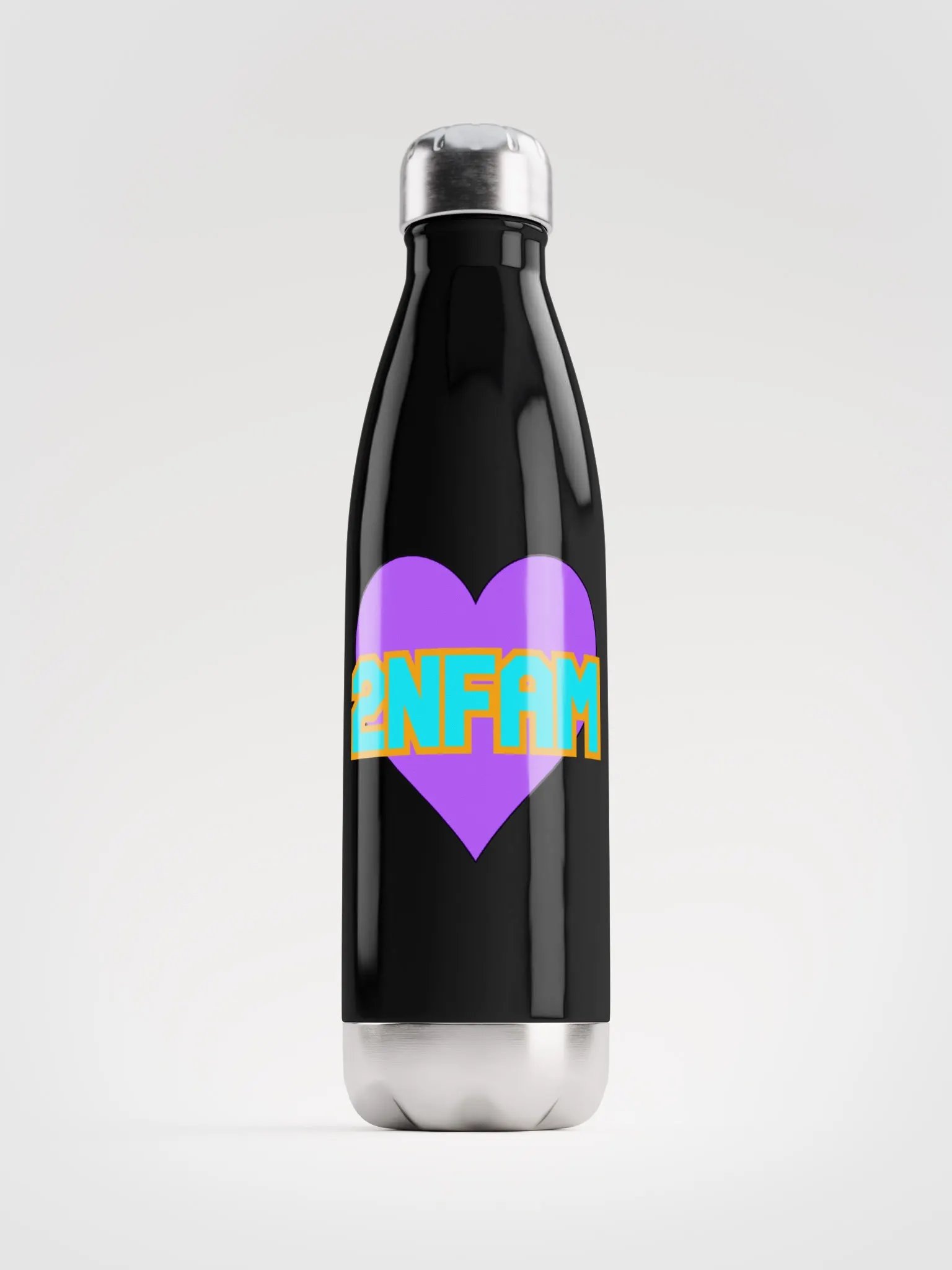 2NFAM Heart Stainless Steel Bottle product image (1)