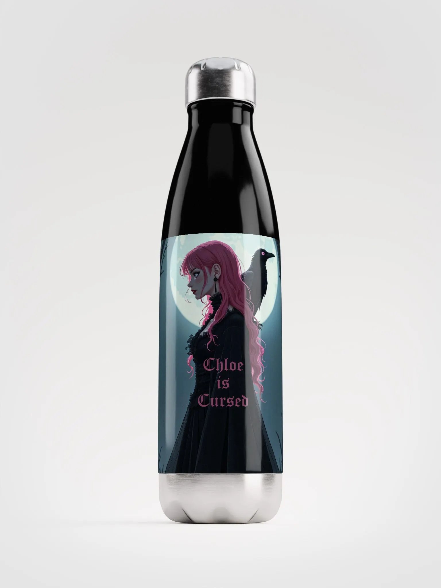 Chloe is Cursed - Water Bottle product image (1)