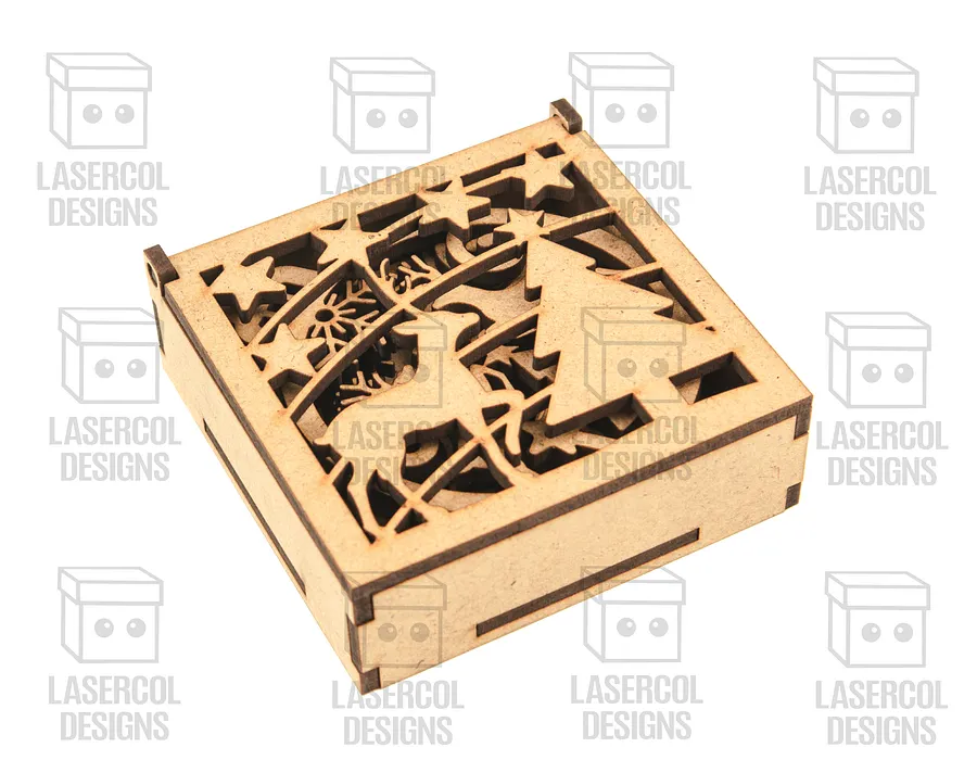 Small Ornaments Boxes - Laser Cut Files product image (10)