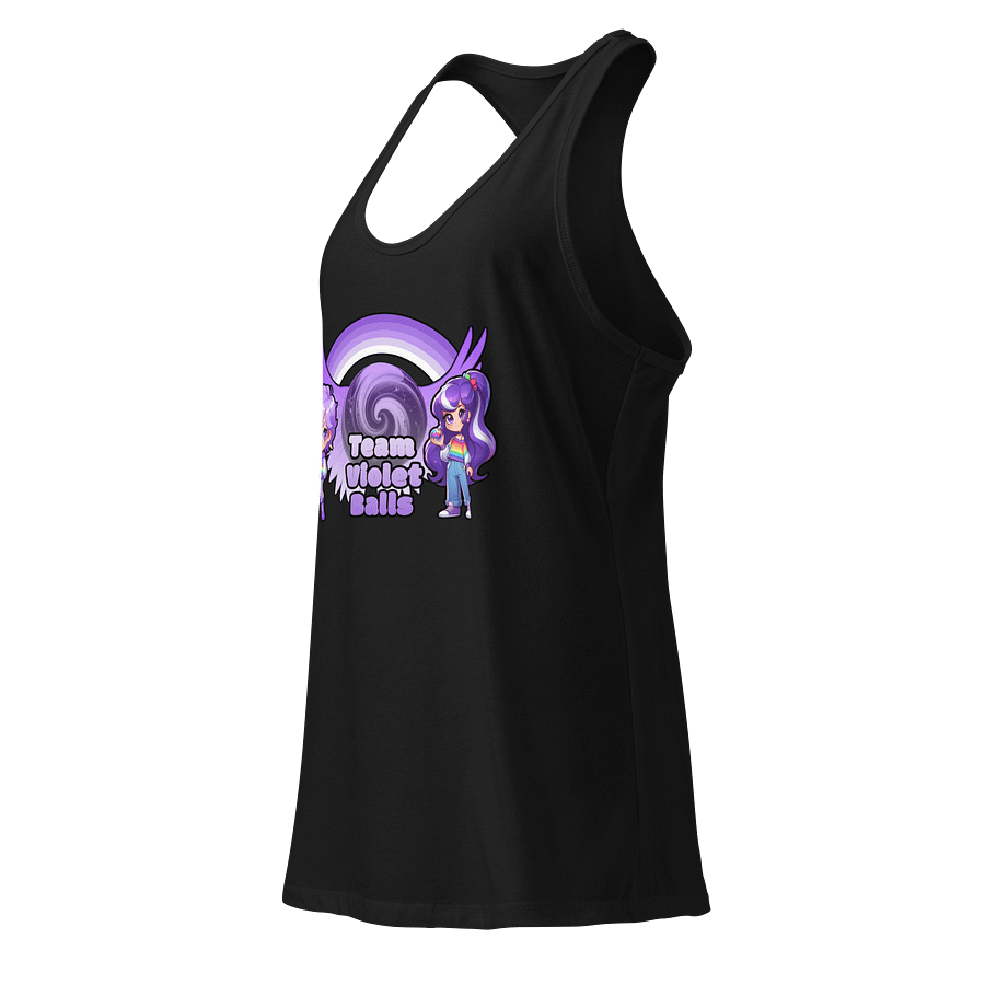 Team Violet Racer Tank product image (5)