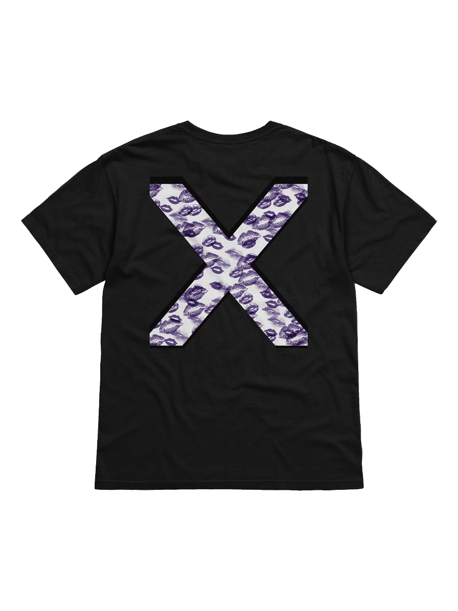 White X Purple Lipstick Kisses | Shirt product image (1)