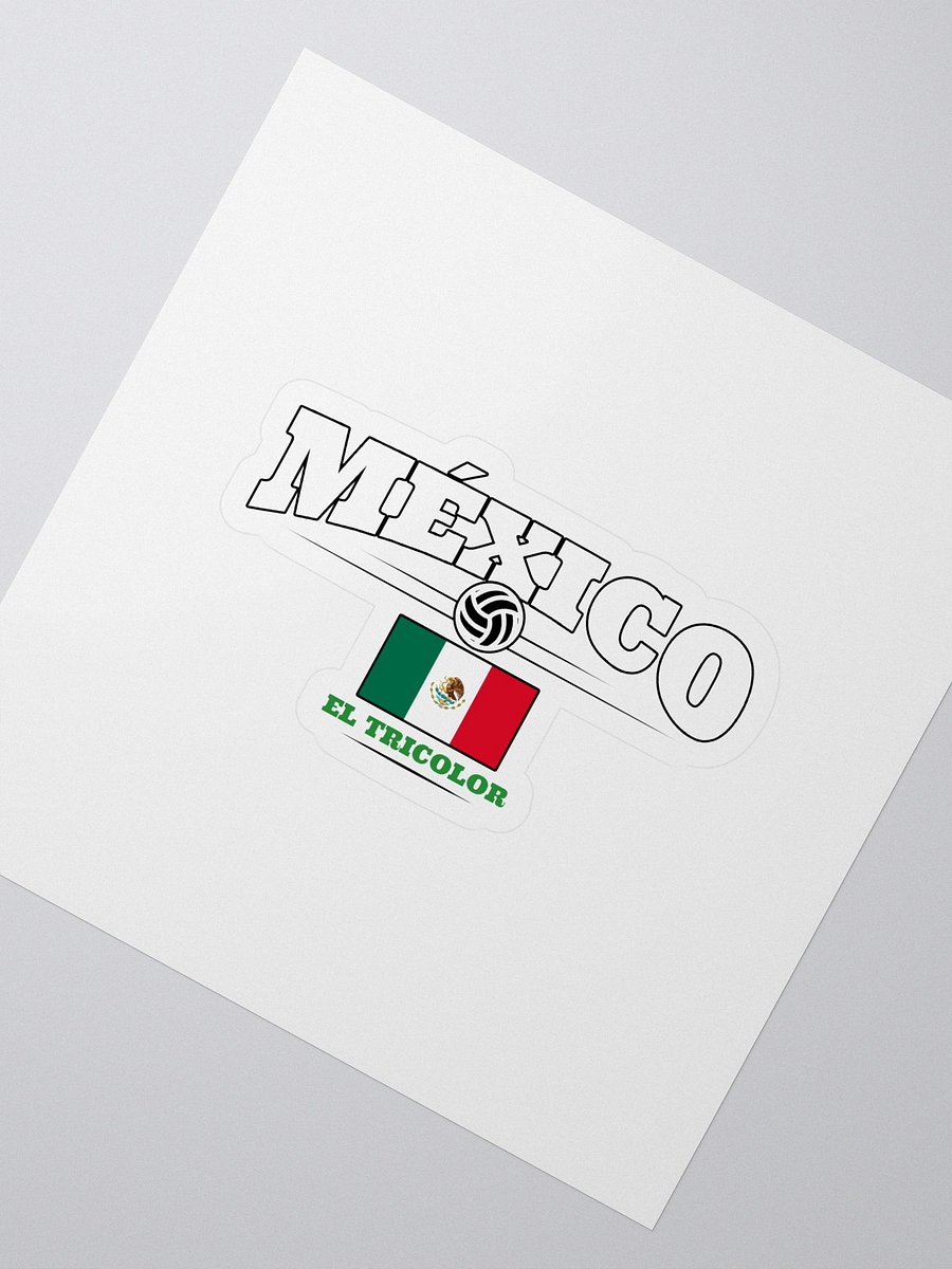 MÉXICO Soccer Ball Kiss Cut Stickers product image (3)