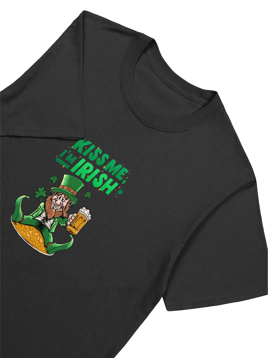 Funny St Patrick's Day Unisex T-Shirt With Irish Leprechan product image (3)