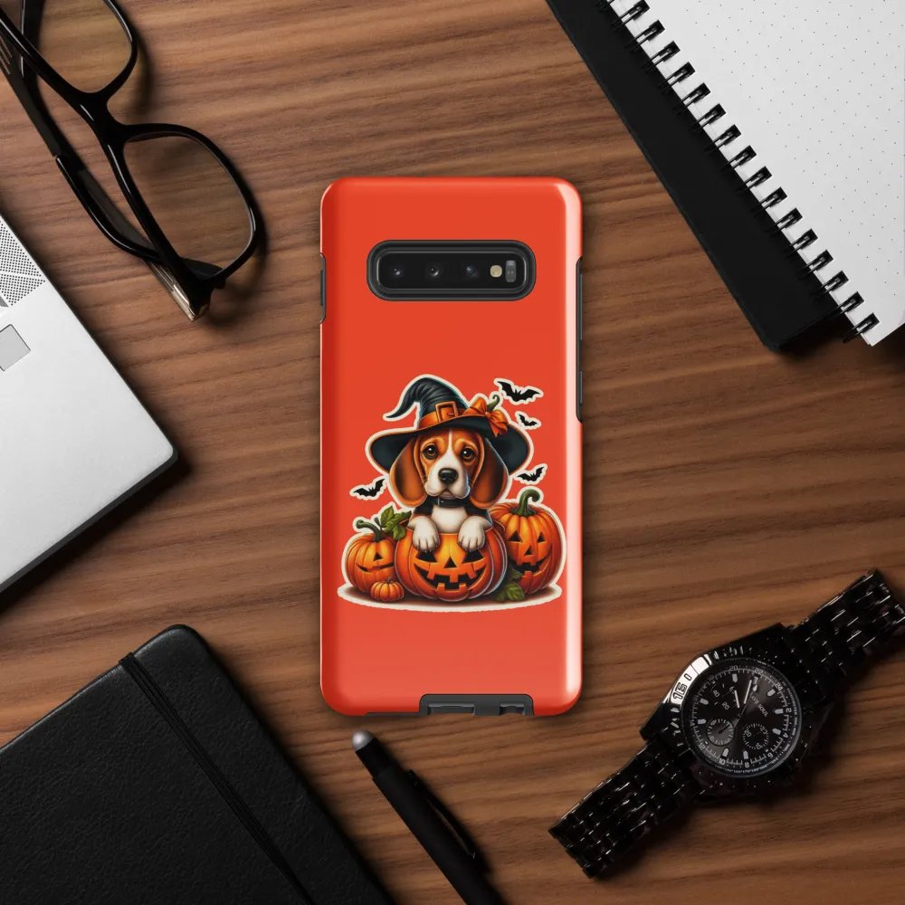Halloween Pumpkin Beagle - Samsung Tough Case product image (57)