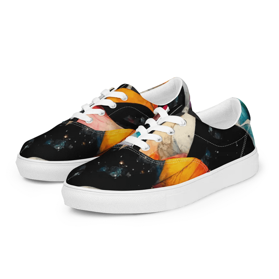 women's starry leaf symphony canvas shoes product image (2)