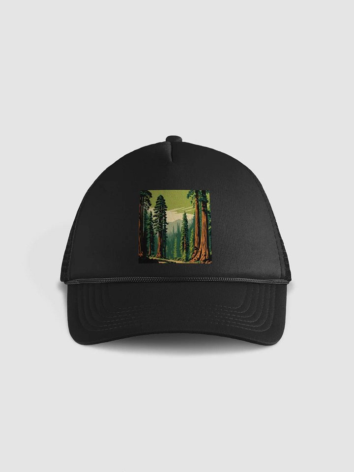 Retro Style Giant Sequoia Forest Hat product image (1)