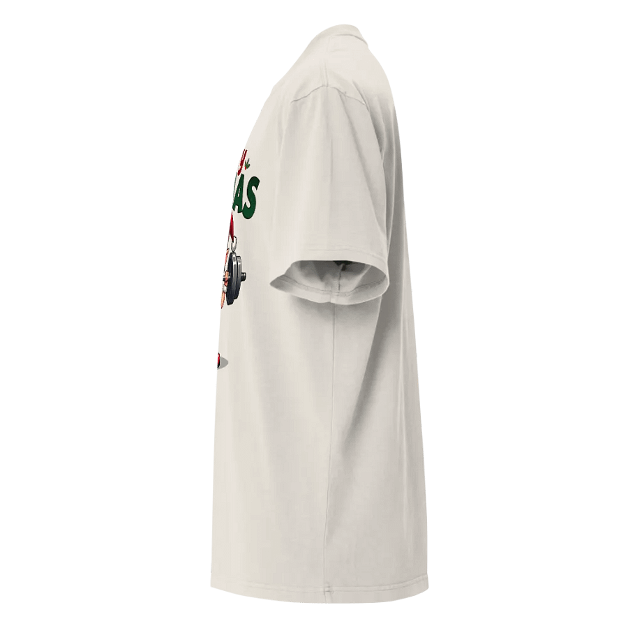 Merry Fitmas Elf Oversized Tee product image (5)
