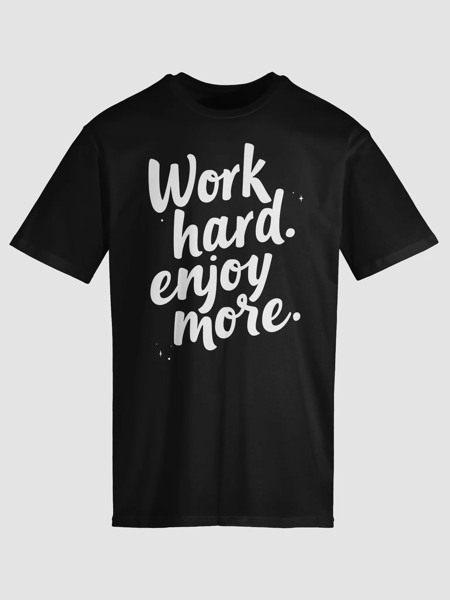 Unlock Your Power with Kim Kardashian’s Mantra: Work Hard, Enjoy More – The Ultimate T-Shirt for Fans Who Dare to Live Fully! product image (5)