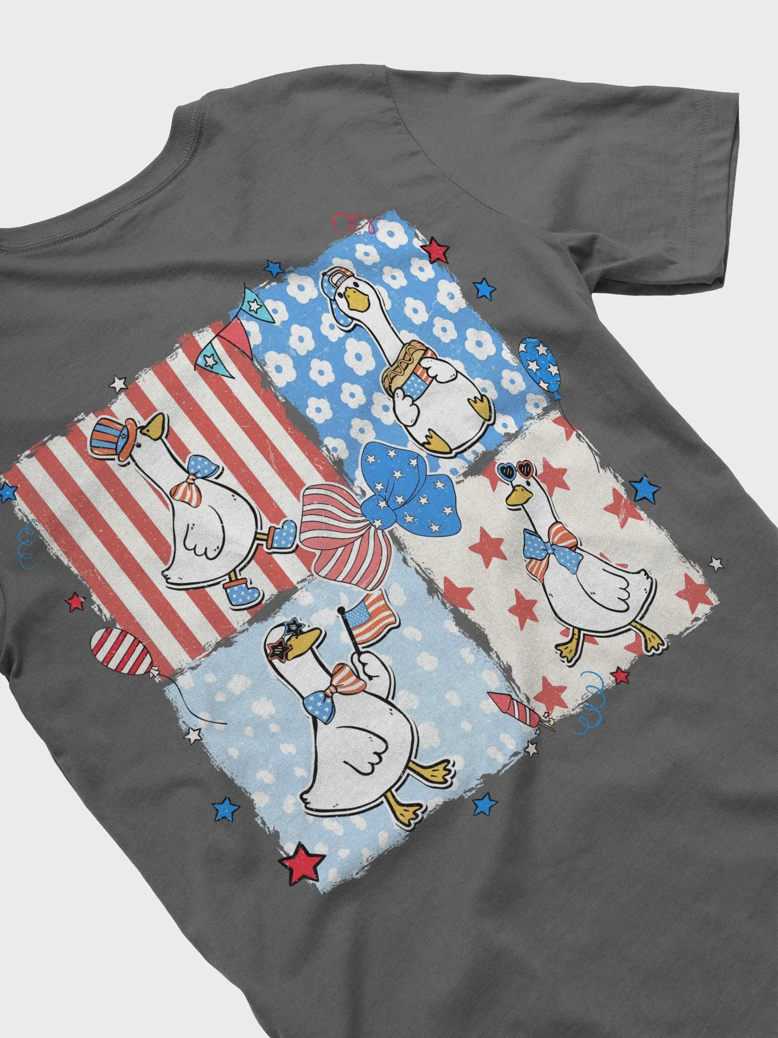 Patriotic Duck Fiesta T-Shirt product image (28)