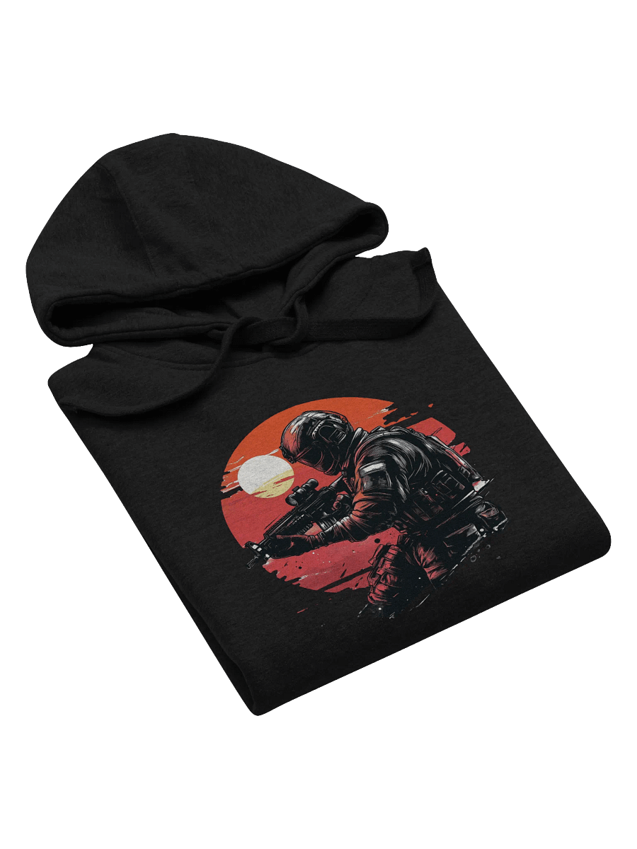 Rising Soldier Front Printed Hoodie product image (5)