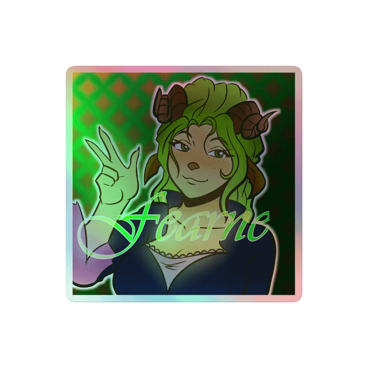 Fearne's Holographic Peace Sticker Set product image (2)