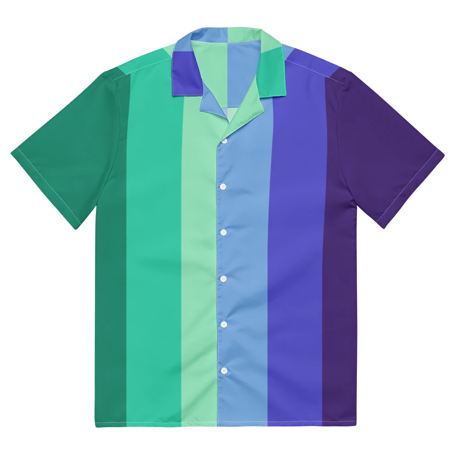 Gay Men's Pride Flag - All-Over Hawaiian Shirt product image (1)