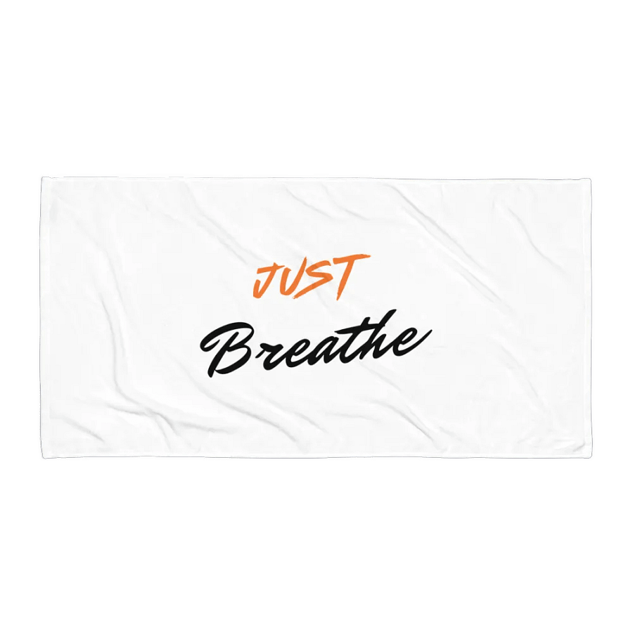 JUST Breathe Sublimated Towel product image (1)