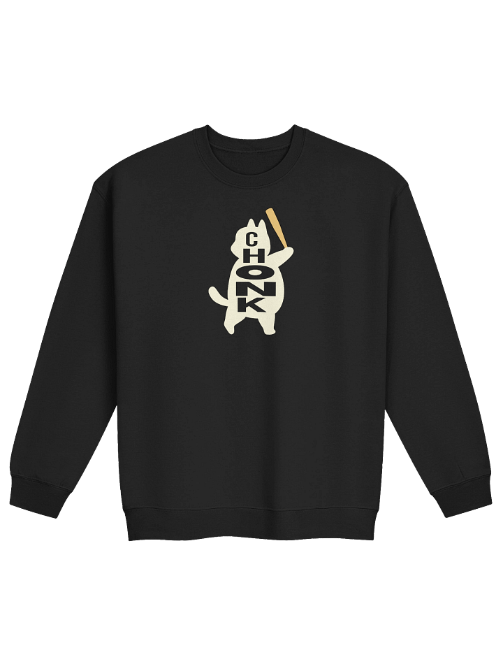 Baseball Chonk Cat - Unisex Adult Sweatshirt product image (1)