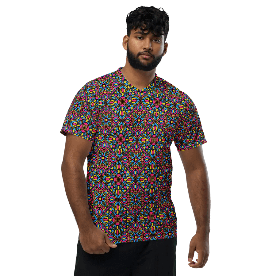 Pan Abstract T - Sports Jersey product image (7)