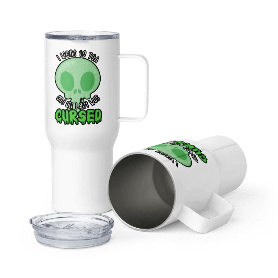 All I Got Was Cursed - Monk - Travel Mug w/Handle product image (6)