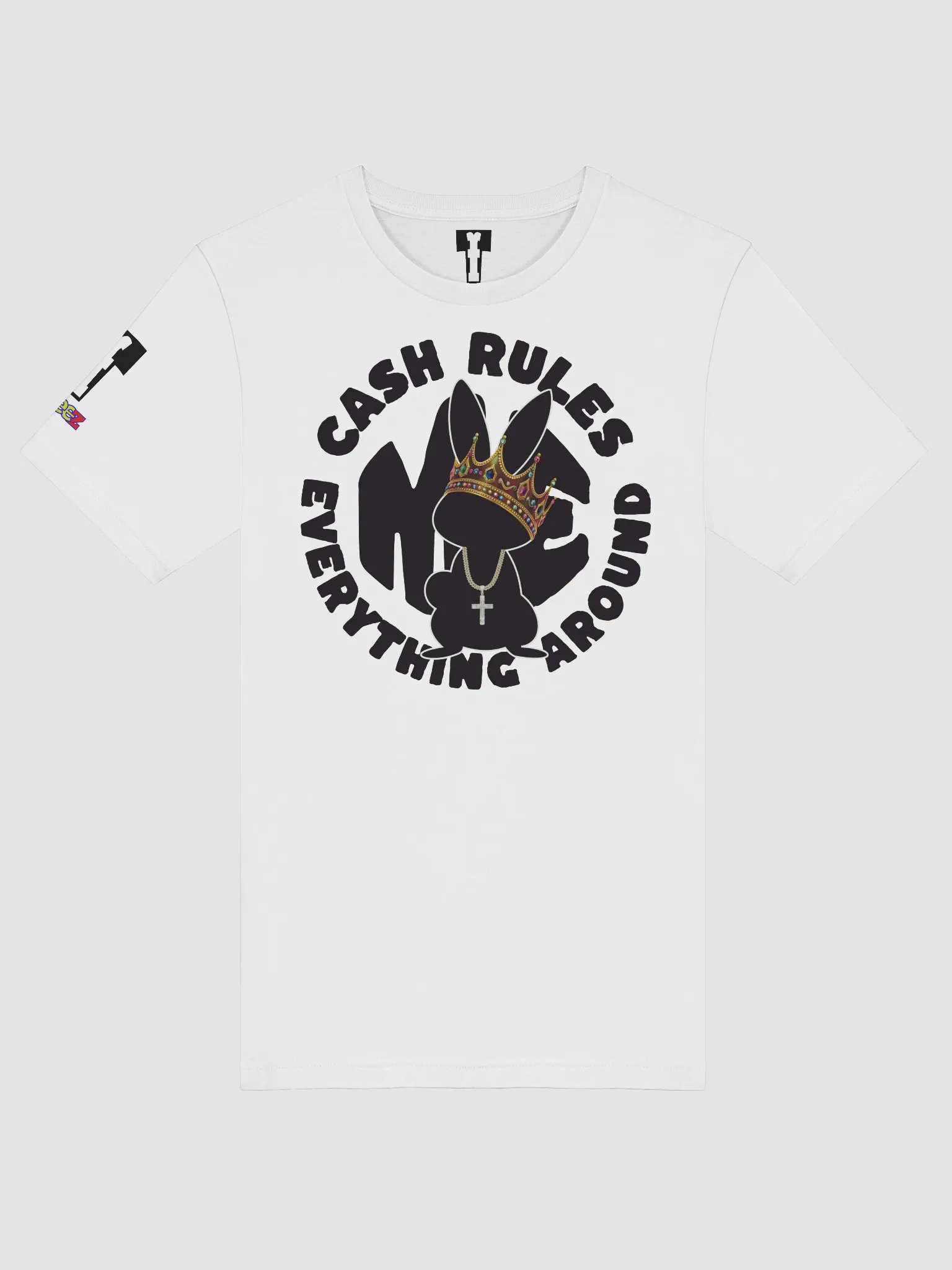 Big Hoppa in C.R.E.A.M tee (white/gray) product image (1)