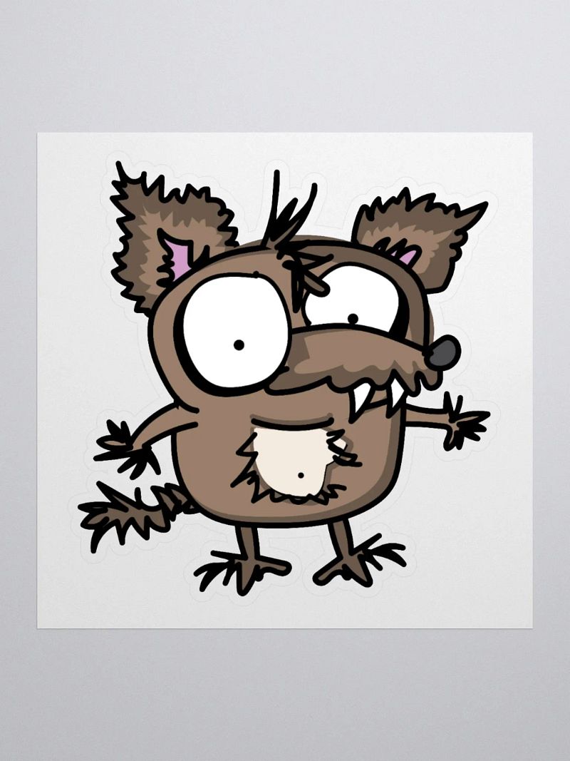 Jake the Wolf Sticker