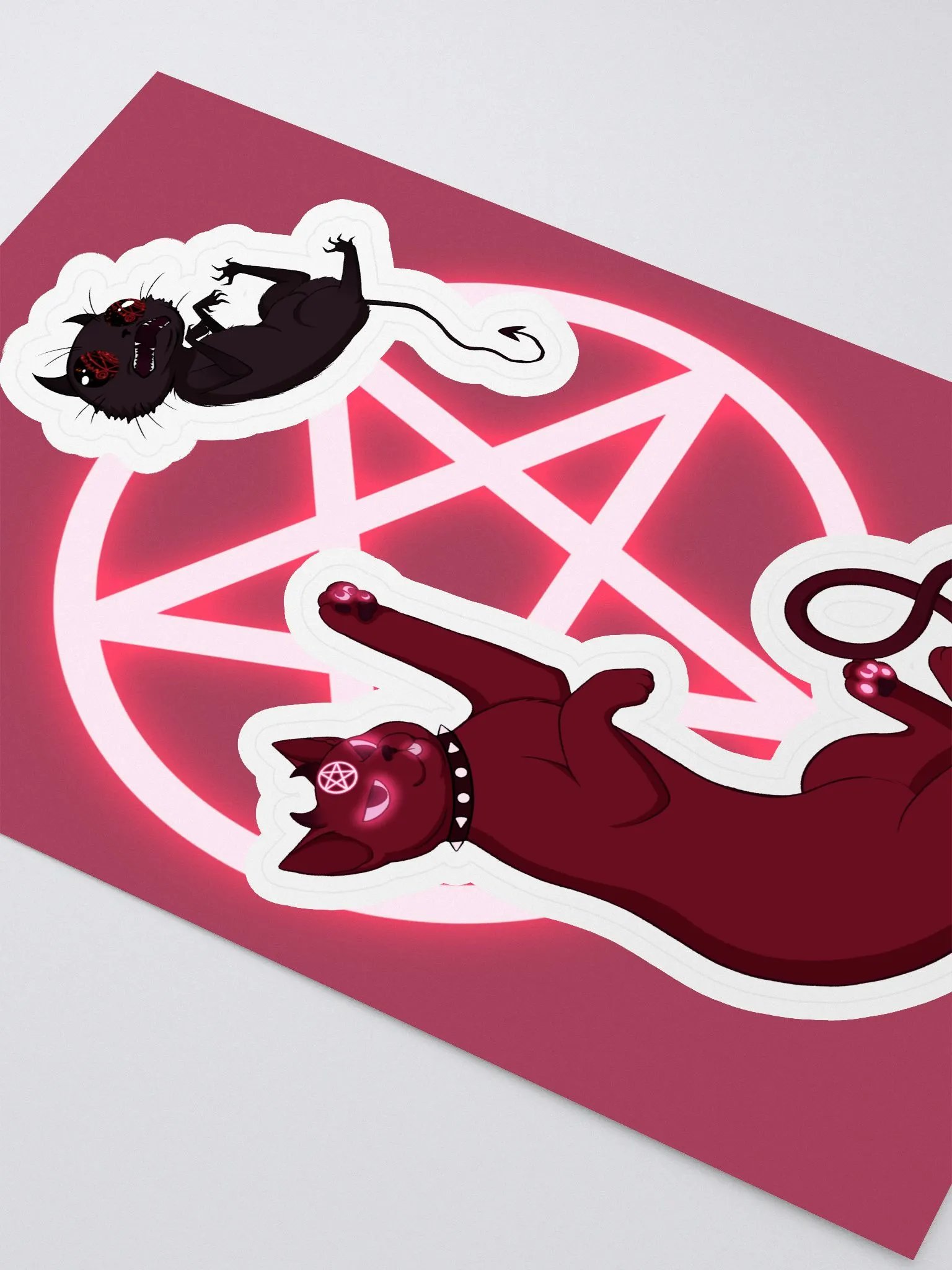 Bowtie & Anxiety Demon Sticker Sheet product image (3)