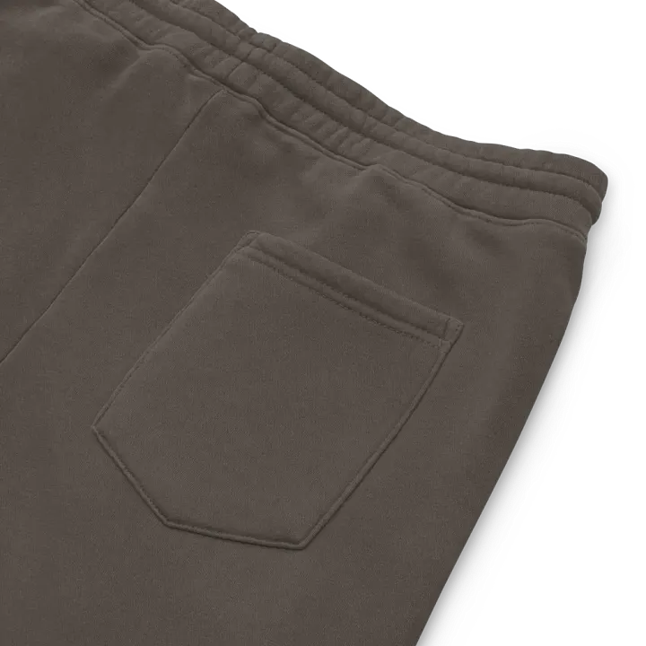 Embroidered Peace-Heart Sweatpants with Pockets (Blue Heart) product image (2)