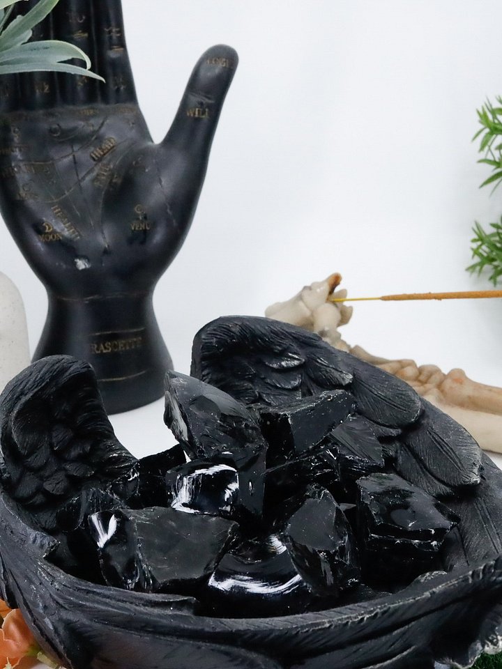 Raw Natural Black Obsidian Crystal product image (1)