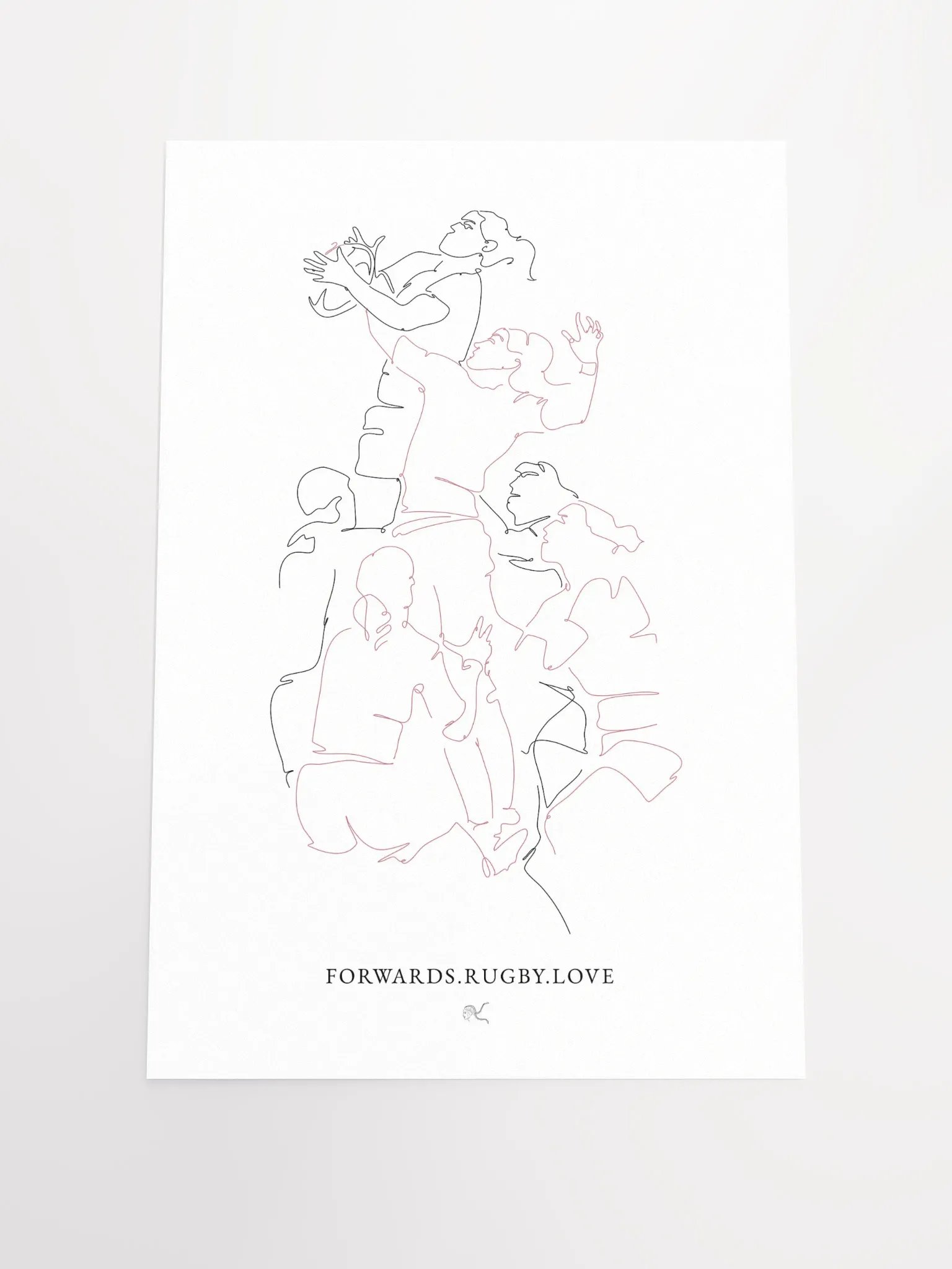 Rugby Love: Enhanced Matte Poster product image (2)