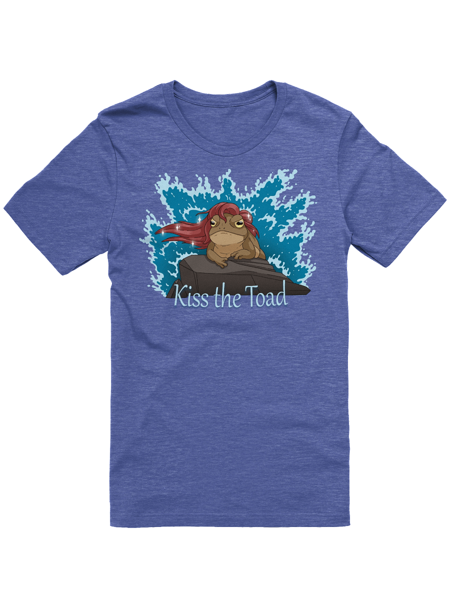 Kiss the Toad - Funny Frog Mermaid Parody T-Shirt (DTFx) product image (2)