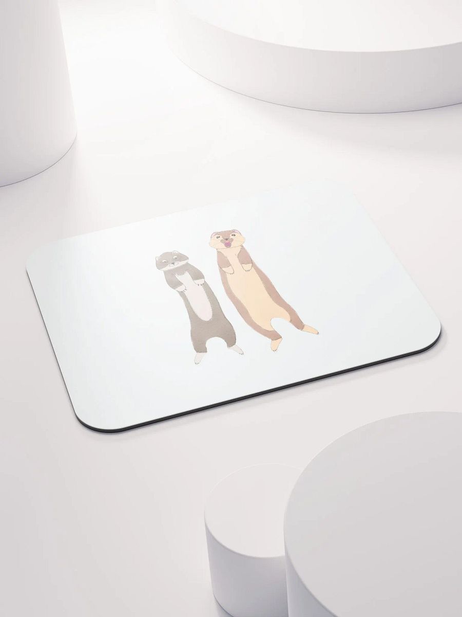 Cute Stoats Mouse Pad product image (4)