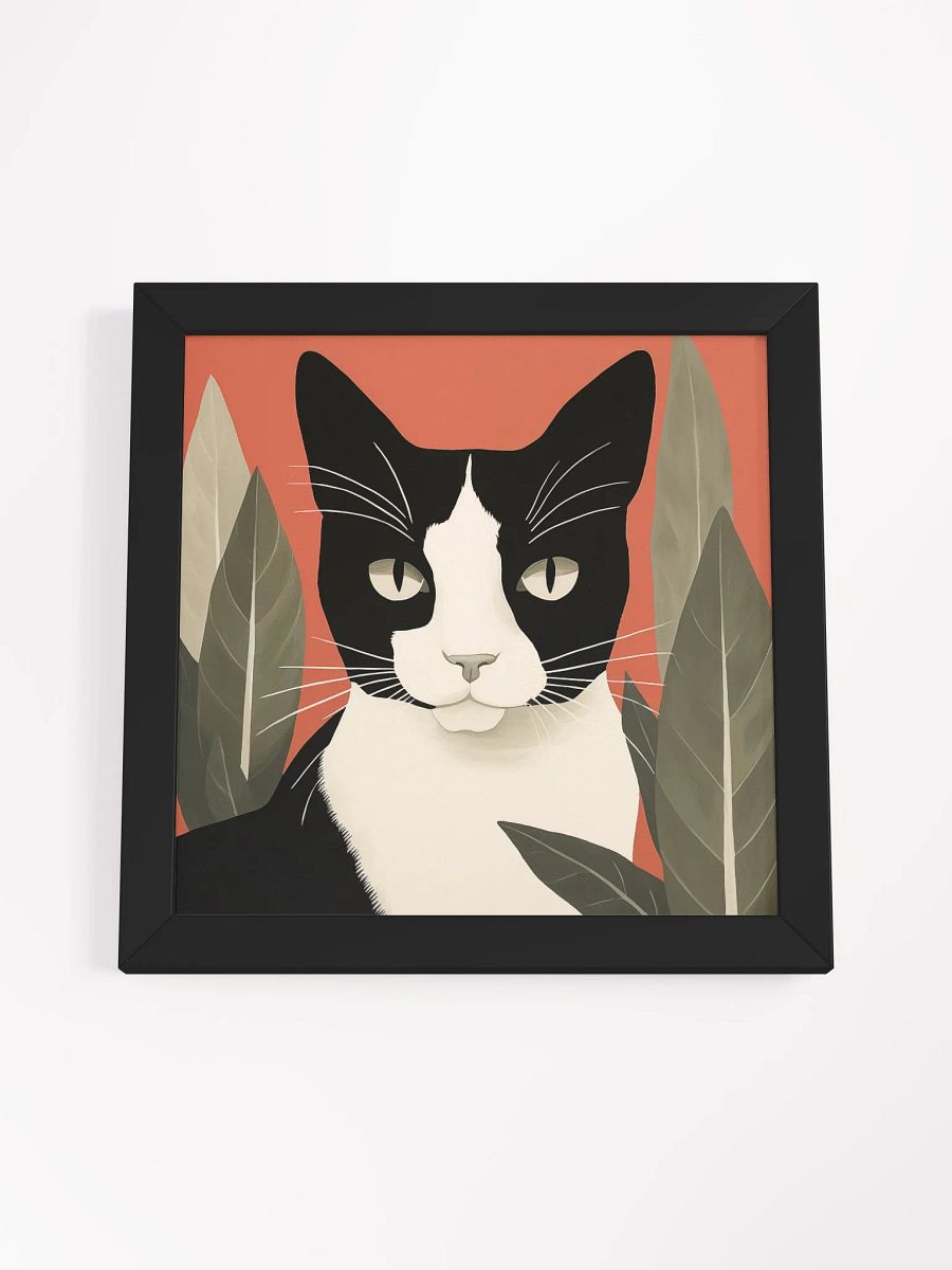 Whiskers and Leaves Framed Poster product image (31)