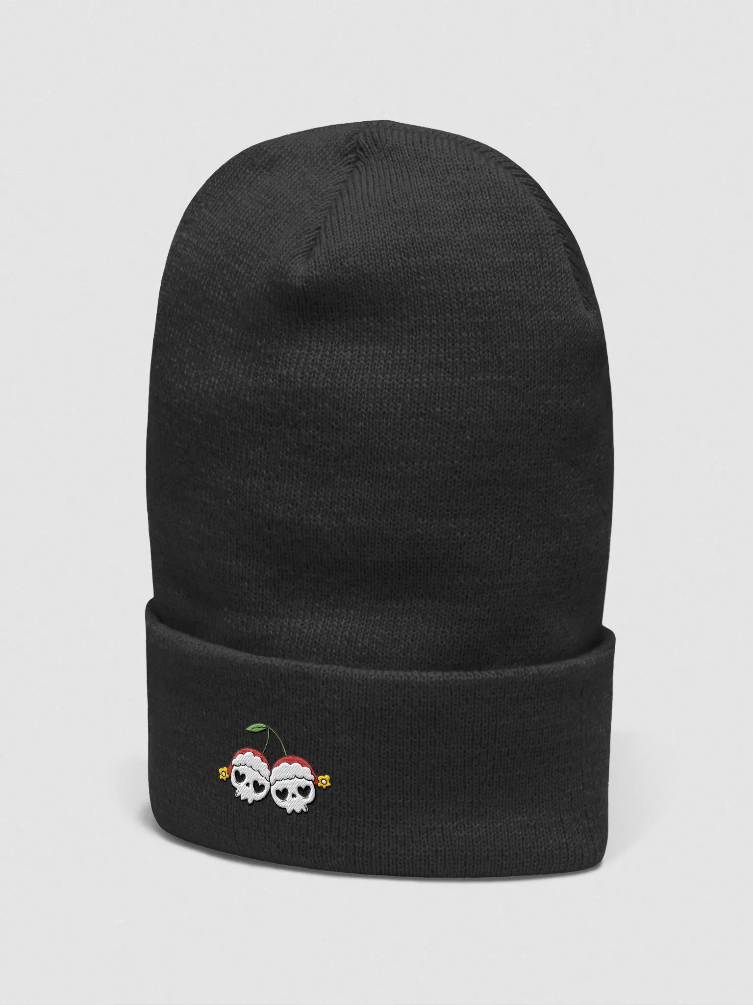 cherry christmas beanie product image (2)