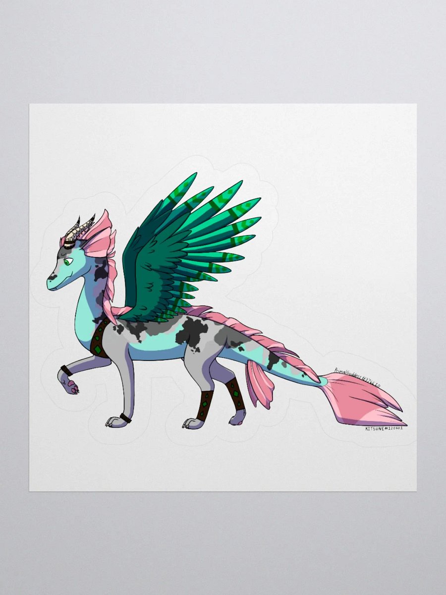 Fenrix Queen: Lyra Kiss Cut Sticker product image (1)