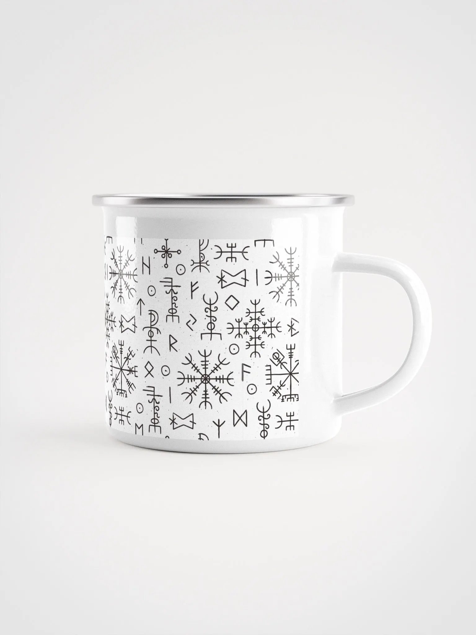 The Old Ways Enamel Mug product image (1)
