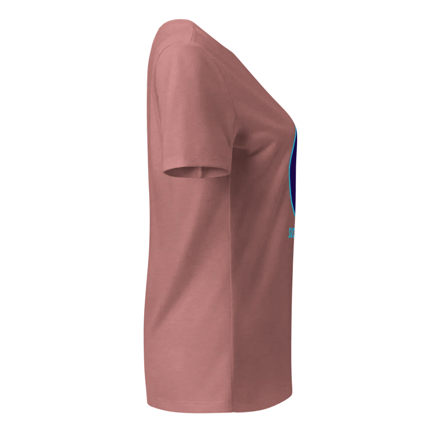 Pink V neck product image (3)