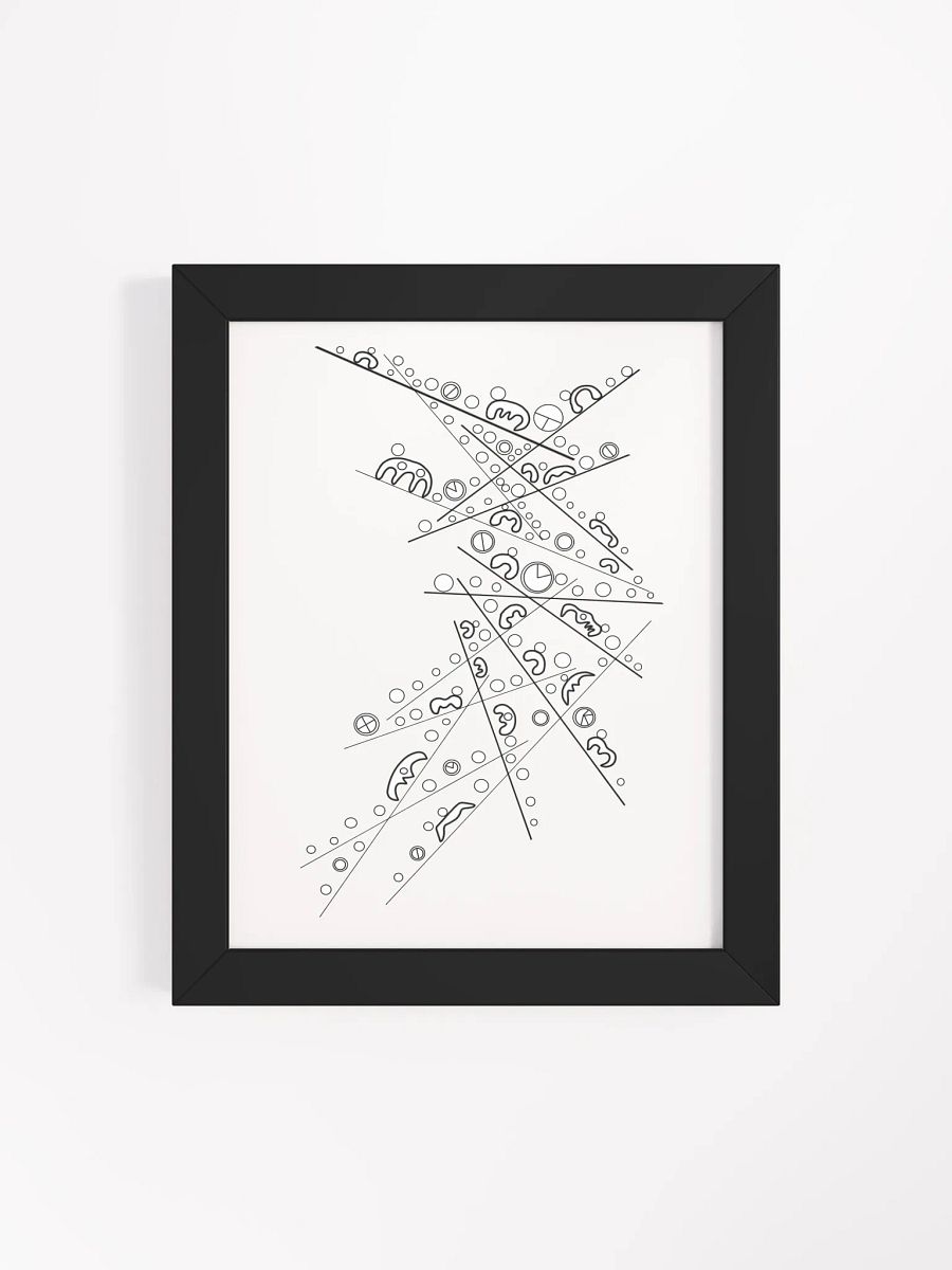 Color-Your-Own Kandinsky's Framed Poster! product image (69)