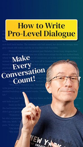 The latest talk in writing over at my YouTube channel is about dialogue. How to write it at a pro-level, how to keep the scen...