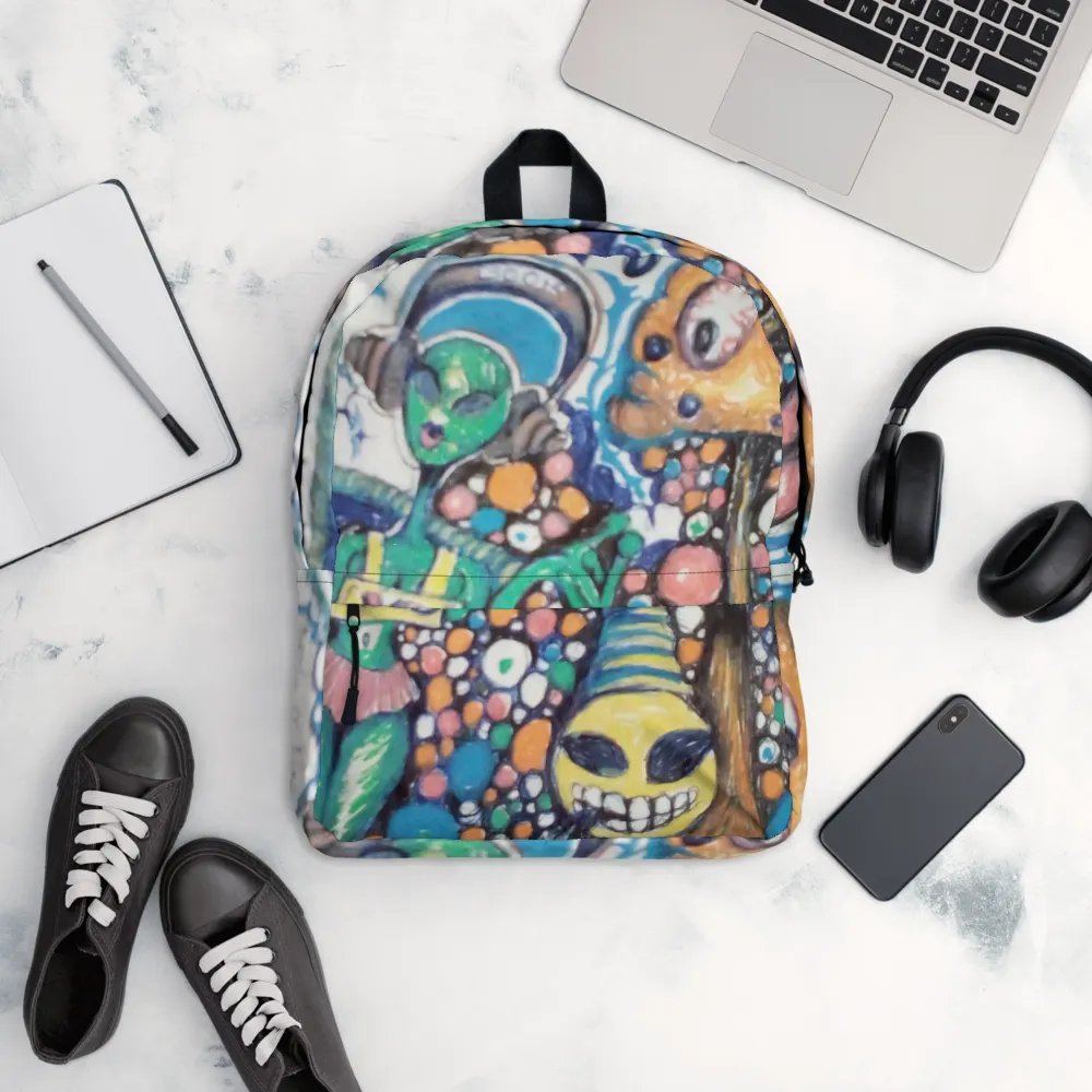 Whimsical Boom and Horn All-Over Backpack product image (5)