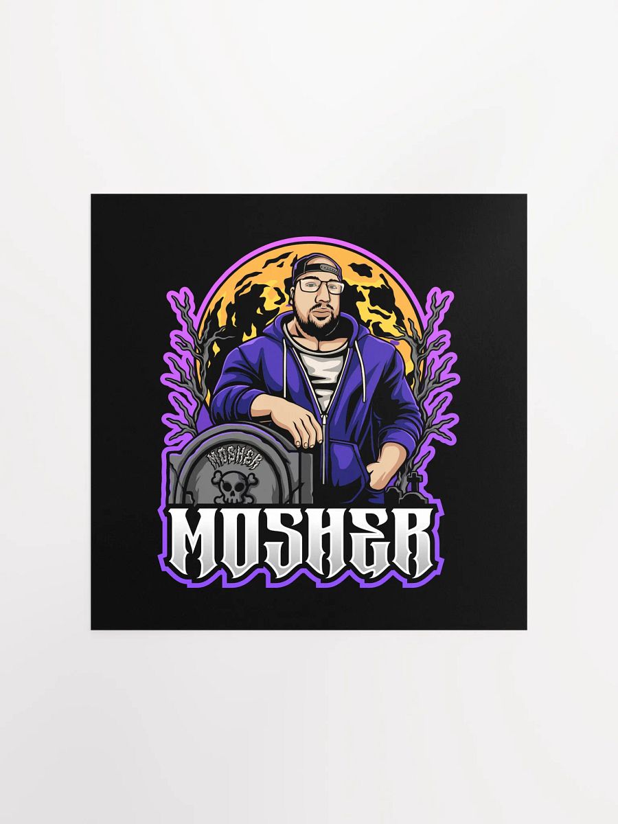 MOSHER GRAVE LOGO POSTER product image (1)
