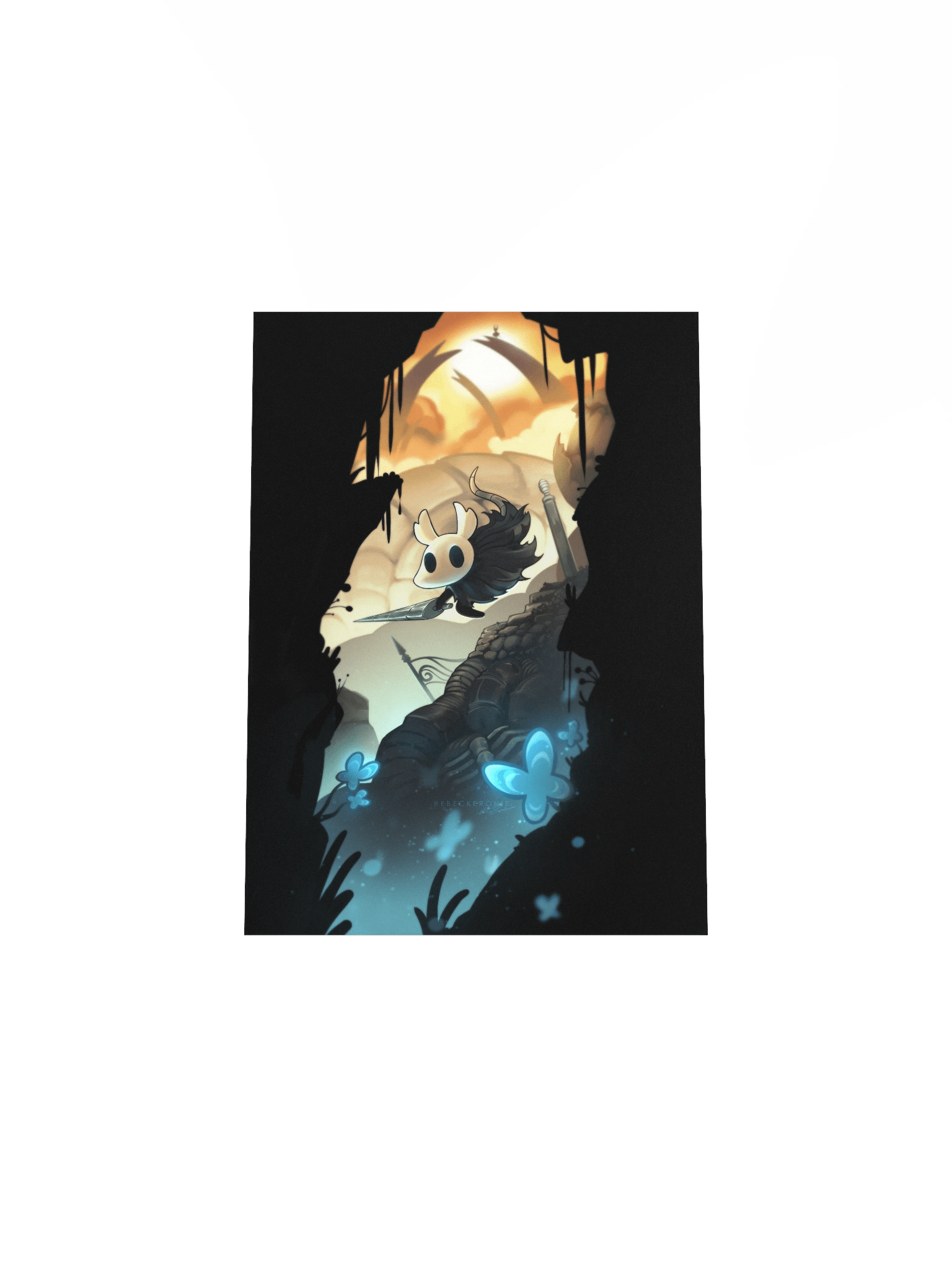 Hollow Knight Possum Print product image (8)