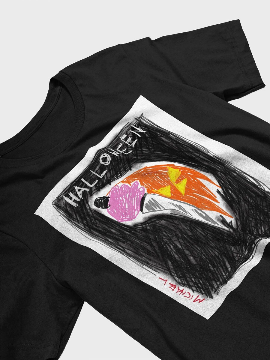 🔥 "Halloween" – CreepyKids Horror Art Girl Print Tee🎃💀 product image (3)