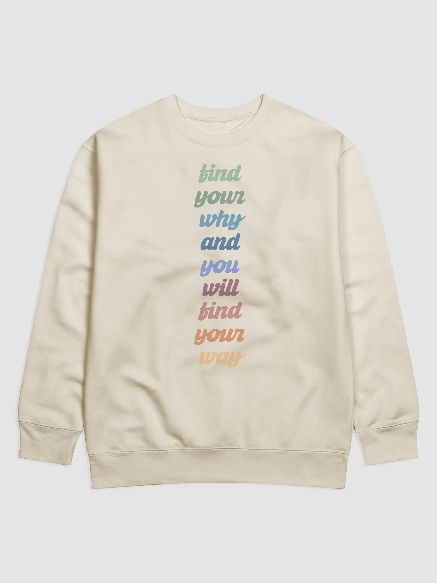 Find Your Why Premium Cotton Sweatshirt product image (5)