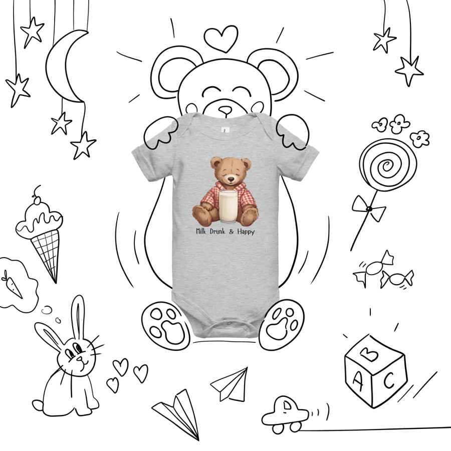 Cozy Teddy Baby Onesie product image (34)