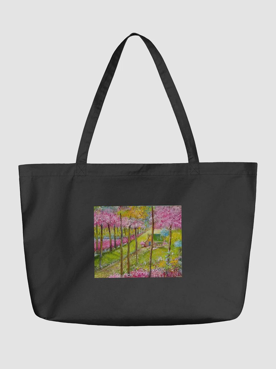 Blossom Retreat Organic Tote Bag product image (1)